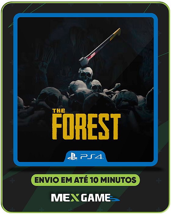 THE FOREST - PS4 - MIDIA DIGITAL
