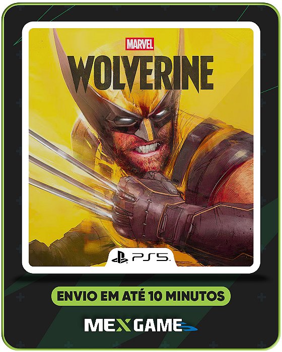 MARVEL'S WOLVERINE (PRE-VENDA) - PS5 - MIDIA DIGITAL