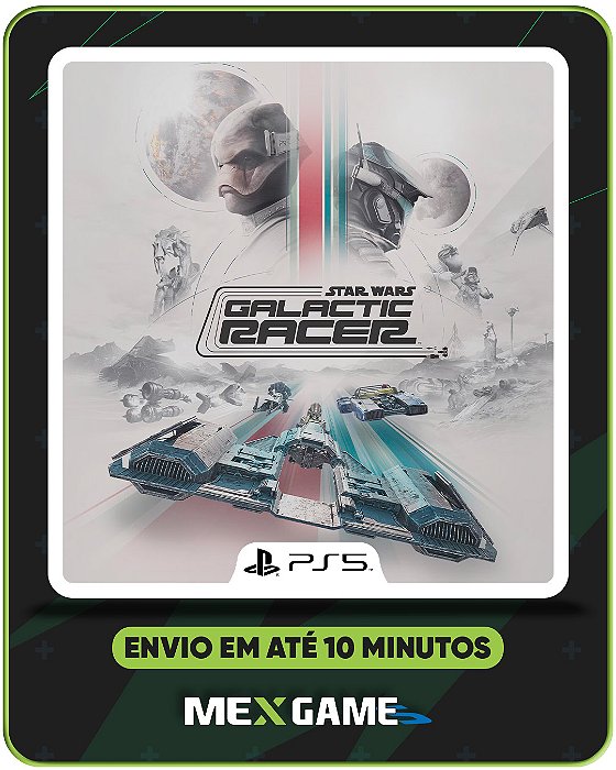 STAR WARS: GALACTIC RACER (PRE-VENDA) - PS5 - MIDIA DIGITAL
