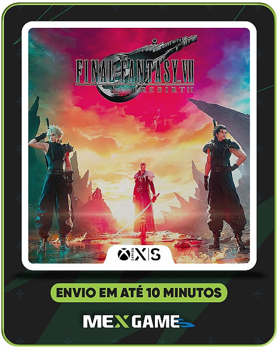 FINAL FANTASY VII REBIRTH - XBOX SERIES X|S - MÍDIA DIGITAL
