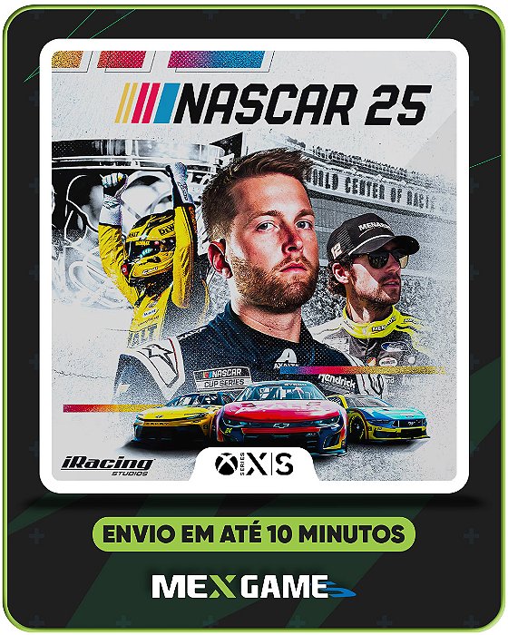NASCAR 25 - XBOX SERIES X|S - MÍDIA DIGITAL