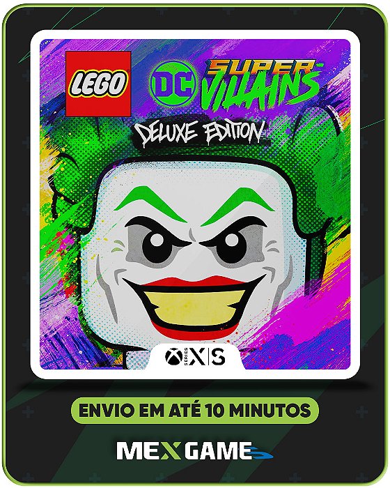 LEGO DC SUPER-VILÕES DELUXE EDITION - XBOX SERIES X|S - MÍDIA DIGITAL