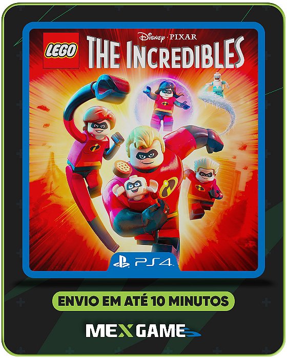 LEGO OS INCRÍVEIS - PS4 - MÍDIA DIGITAL