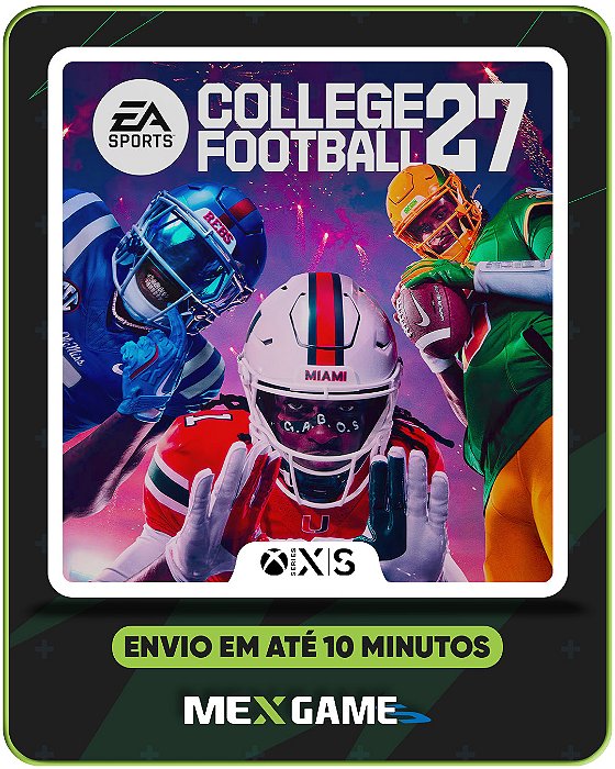 EA SPORTS COLLEGE FOOTBALL 27 - XBOX SERIES X|S (PRÉ-VENDA) - MÍDIA DIGITAL