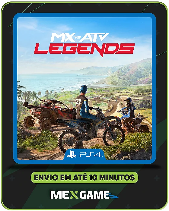 MX VS ATV LEGEND - PS4 - MÍDIA DIGITAL