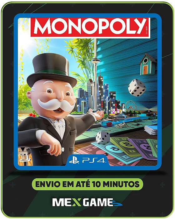 NEW MONOPOLY - PS4 - MÍDIA DIGITAL