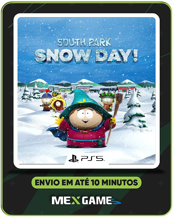 SOUTH PARK SNOW DAY - PS5 - MÍDIA DIGITAL