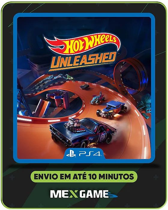 HOT WHEELS UNLEADSHED - PS4 - MÍDIA DIGITAL