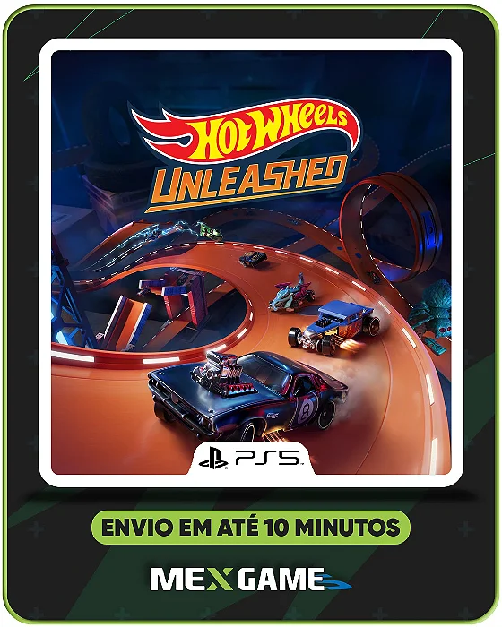HOT WHEELS UNLEADSHED - PS5 - MÍDIA DIGITAL