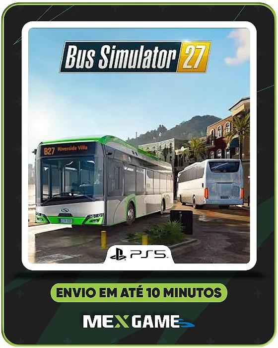 BUS SIMULATOR 27 - PS5 - MÍDIA DIGITAL