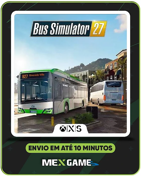 BUS SIMULATOR 27 - XBOX SERIES X|S - MÍDIA DIGITAL