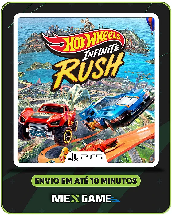 HOT WHEELS INFINITE RUSH - PS5 - MÍDIA DIGITAL