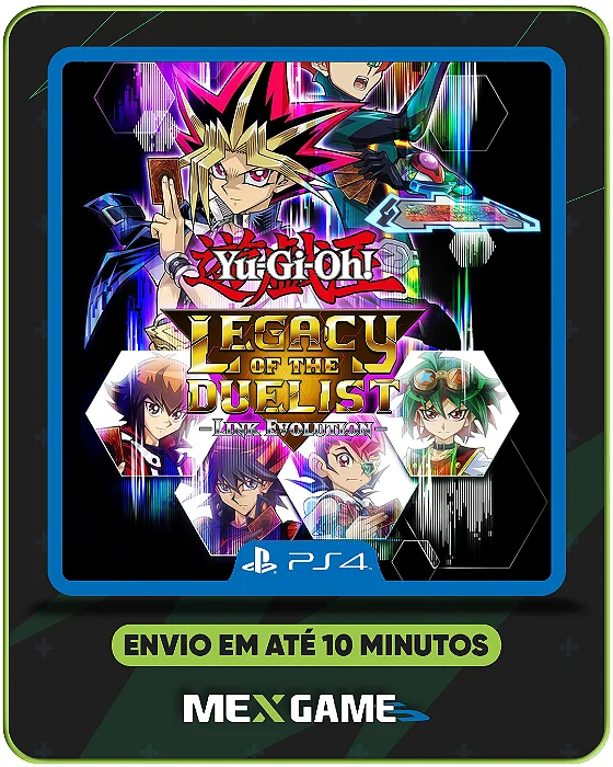 YU-GI-OH! LEGACY OF THE DUELIST: LINK EVOLUTION - PS4 - MÍDIA DIGITAL