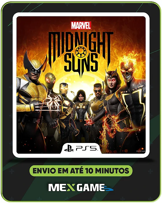 MARVEL'S MIDNIGHT SUNS - PS5 - MÍDIA DIGITAL