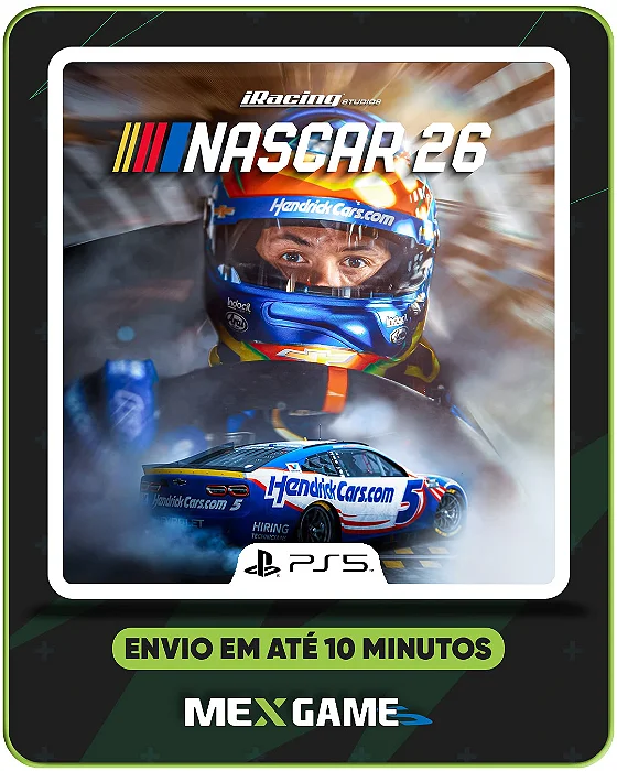 NASCAR 26 - PS5 - MÍDIA DIGITAL