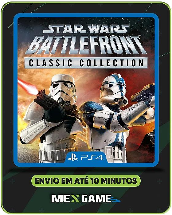 STAR WARS BATTLEFRONT CLASSIC COLLECTION - PS4 - MÍDIA DIGITAL