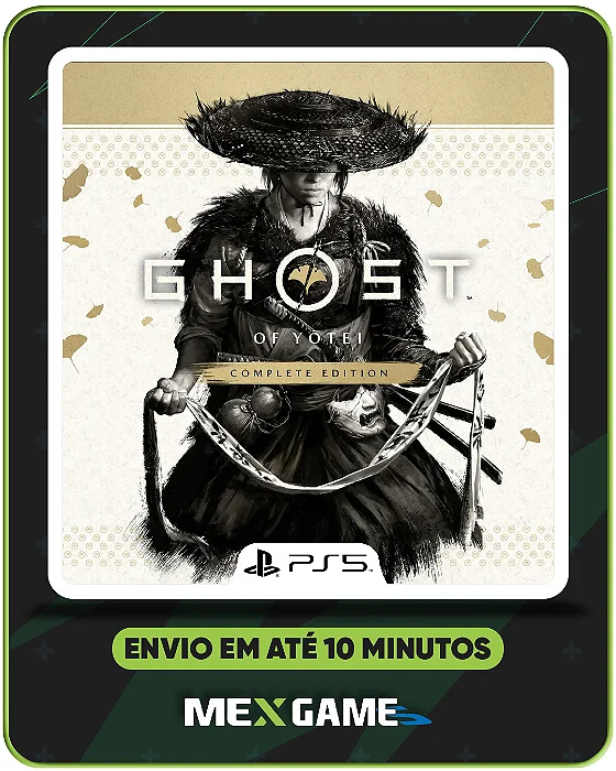 GHOST OF YŌTEI EDIÇÃO COMPLETA - PS5 - MÍDIA DIGITAL