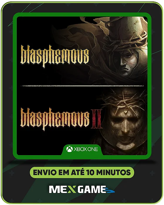 BLASPHEMOUS + BLASPHEMOUS 2 BUNDLE - XBOX ONE - MÍDIA DIGITAL