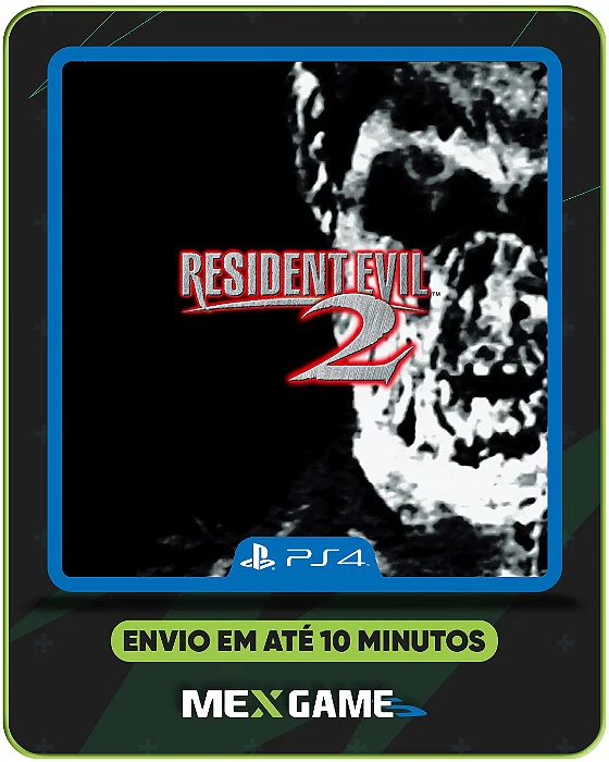 RESIDENT EVIL 2 (ORIGINAL) - PS4 - MÍDIA DIGITAL