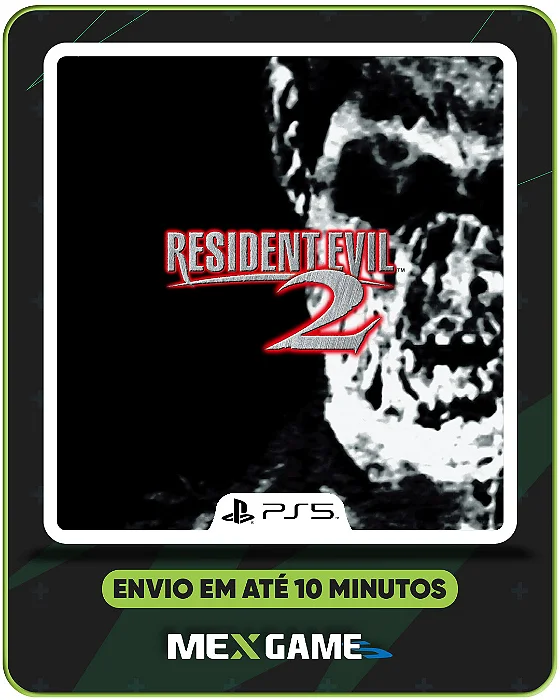RESIDENT EVIL 2 (ORIGINAL) - PS5 - MÍDIA DIGITAL