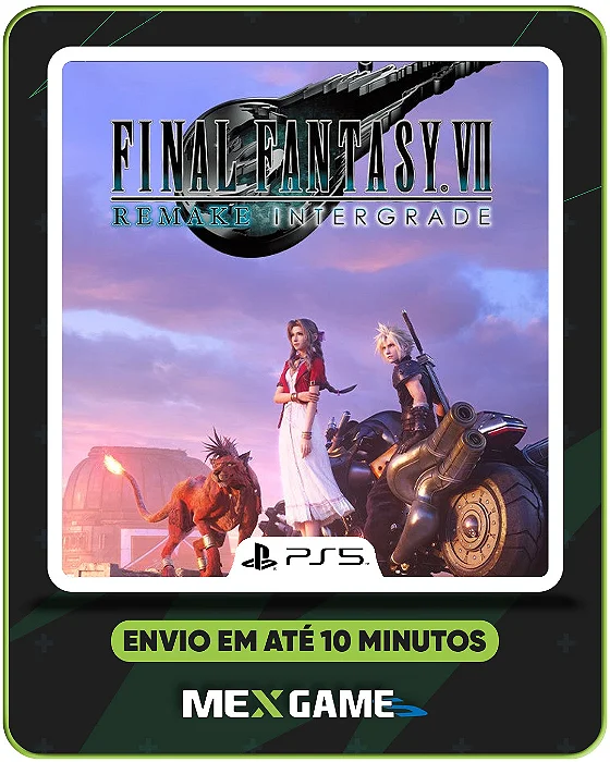 FINAL FANTASY VII REMAKE INTERGRADE - PS5 - MÍDIA DIGITAL