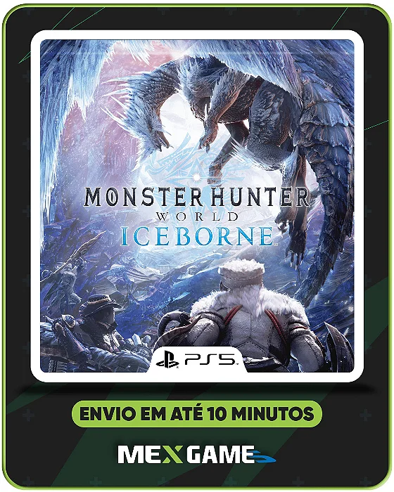 MONSTER HUNTER WORLD: ICEBORNE MASTER EDITION - PS5 - MÍDIA DIGITAL