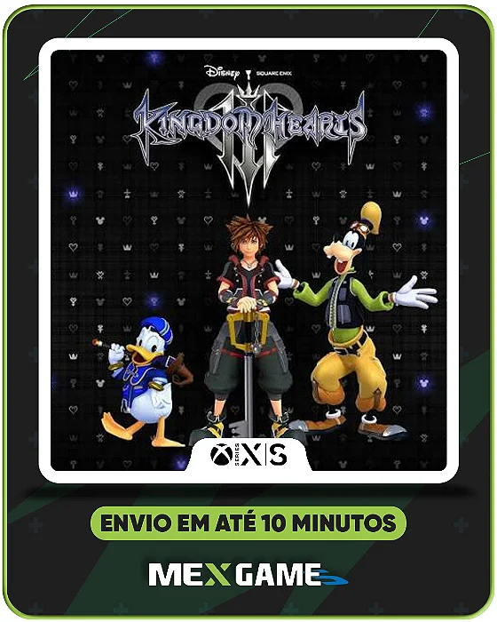 KINGDOM HEARTS Ⅲ - XBOX SERIES X|S - MÍDIA DIGITAL