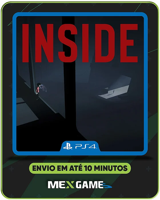 INSIDE - PS4 - MÍDIA DIGITAL