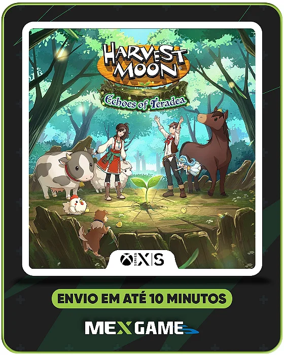 HARVEST MOON: ECHOES OF TERADEA - XBOX SERIES X|S - MÍDIA DIGITAL