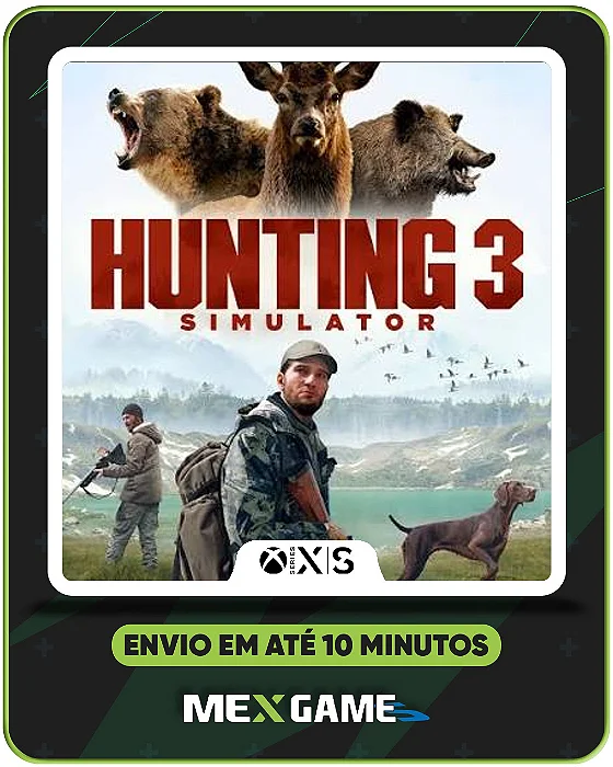 HUNTING SIMULATOR 3 - XBOX SERIES X|S - MÍDIA DIGITAL