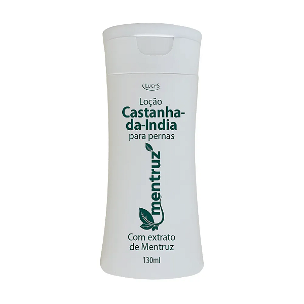 Loção Mentruz Castanha-Da-India Para Pernas -  Com Extrato De Mentruz - Previne Varizes e Dores Nas Pernas - 130ml Lucy'