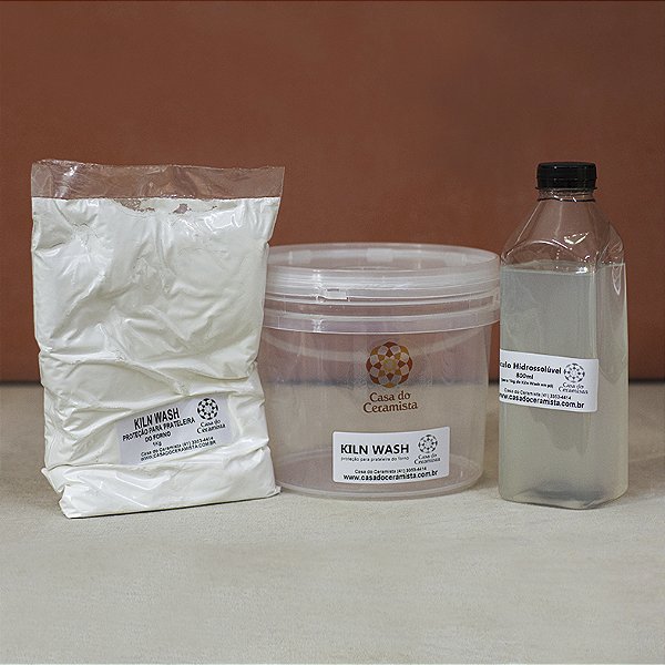 KIT KILN WASH - PROTEÇÃO PARA PRATELEIRAS DO FORNO