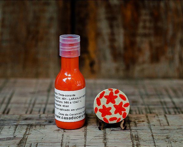 TINTA CORANTE - LARANJA FORTE