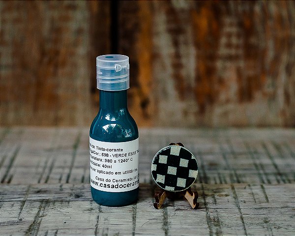 TINTA CORANTE - VERDE ESMERALDA