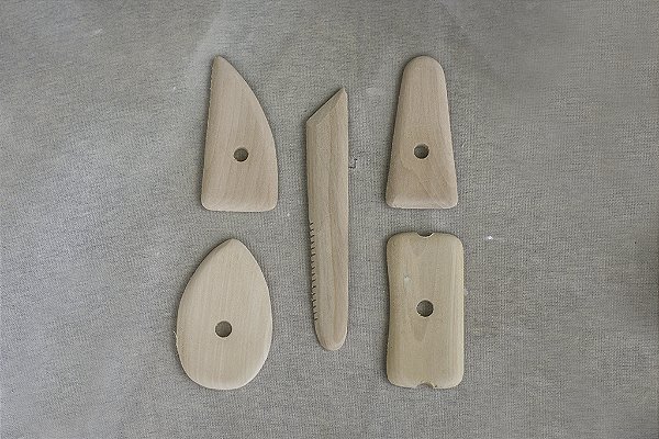KIT ESTECAS - RASPADORES DE MADEIRA