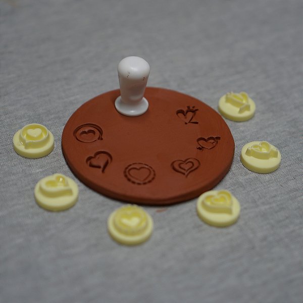KIT CARIMBOS - CORAÇÕES 2CM