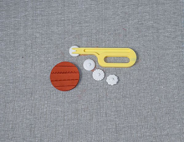 CARRETILHA C/ 4 DISCOS