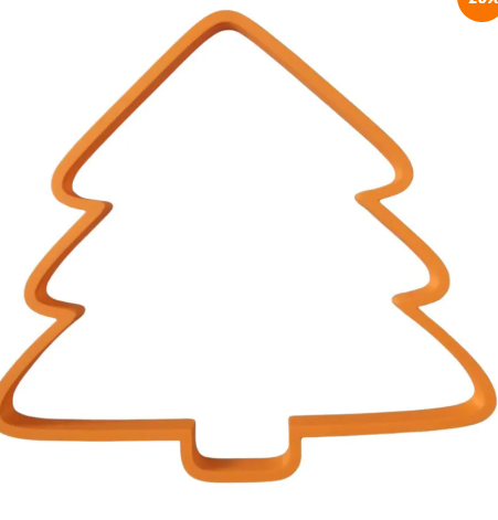 CORTADOR 3D ÁRVORE DE NATAL