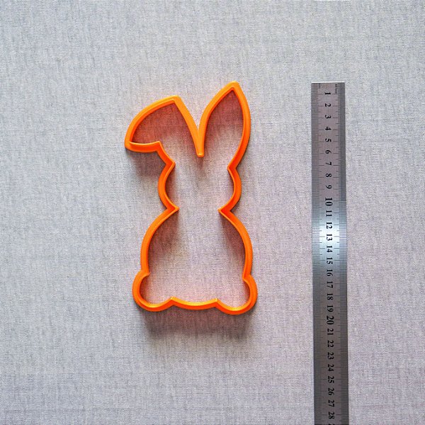 MOLDE CORTADOR 3D COELHO I