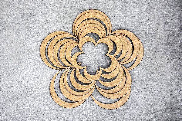 GUIAS DE CORTE CONCÊNTRICAS FLOR