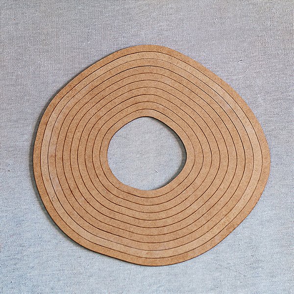 GUIAS DE CORTE CONCÊNTRICAS ORGÂNICO