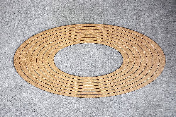 GUIAS DE CORTE CONCÊNTRICAS OVAL