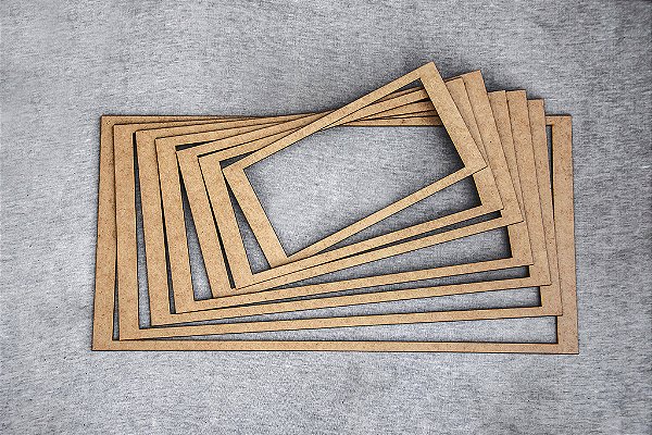 GUIAS DE CORTE CONCÊNTRICAS RETÂNGULO