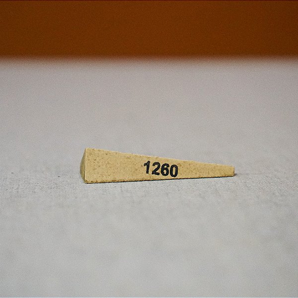 CONE PIROMETRICO NACIONAL NUMERO 8 - 1260 GRAUS (UNIDADE)