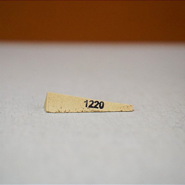 CONE PIROMETRICO NACIONAL NUMERO 6 - 1220 GRAUS (UNIDADE)