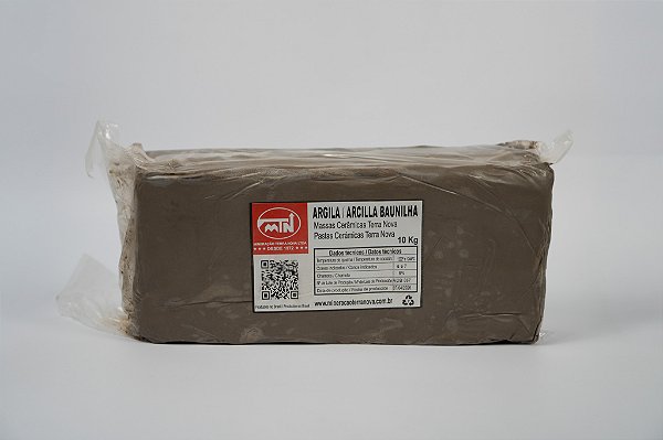 ARGILA CREME BAUNILHA - 10KG