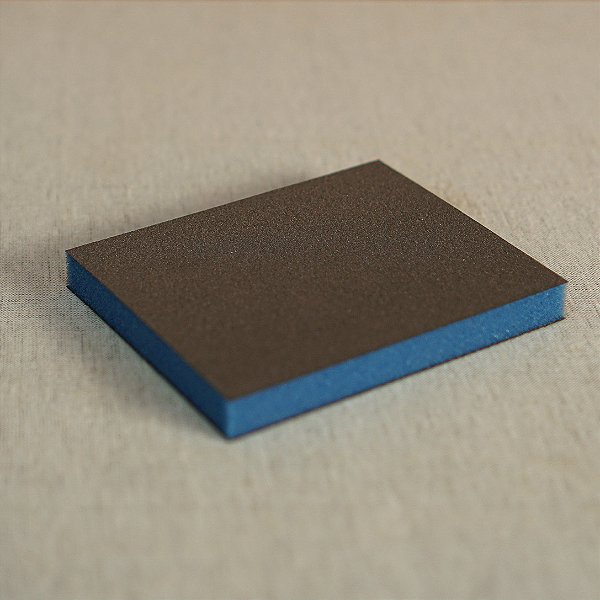 ESPONJA DUPLA FACE 97X120X12 ULTRA FINA (AZUL)
