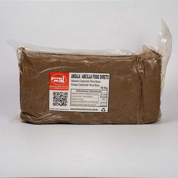ARGILA FOGO DIRETO - 10KG
