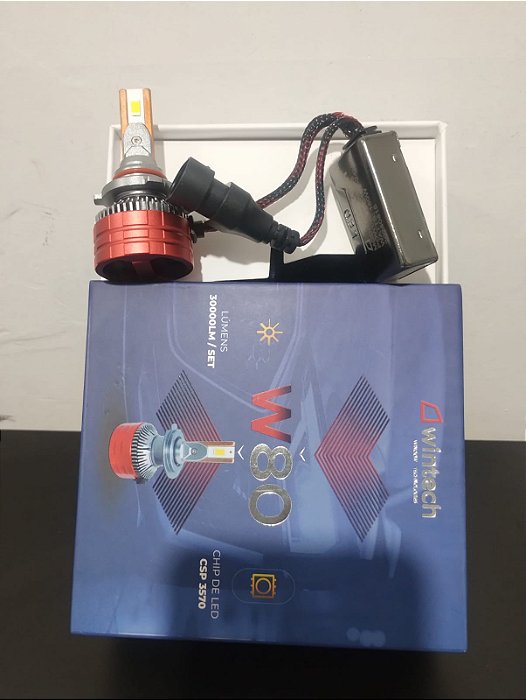 LAMPADA DE LED W80 30.000 LUMENS H7 WINTECH