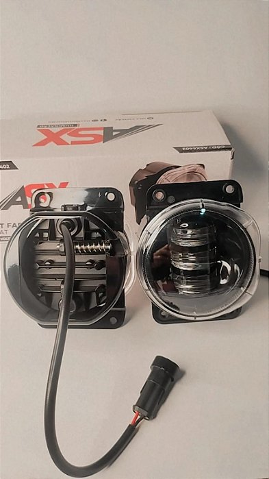 KIT FAROL DE MILHA LED FIAT 12V